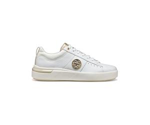 Geox Leder-Sneakers "Dalyla" in Weiß - Größe 39 | Damen Sneakers