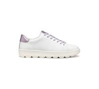 Geox Leder-Sneakers "Spherica Ecub" in Weiß - Größe 36 | Damen Sneakers