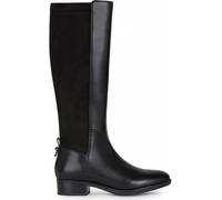 Geox Leder-Stiefel "Felicity" in Schwarz - Größe 38 | Damen Stiefel