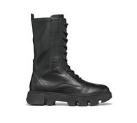 Geox Leder-Stiefel "Vilde" in Schwarz - Größe 37 | Damen Stiefel