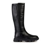 Geox Leder-Stiefel "Vilde" in Schwarz - Größe 38 | Damen Stiefel