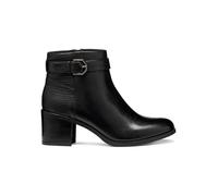 Geox Leder-Stiefeletten "New Asheel" in Schwarz - Größe 40 | Stiefeletten