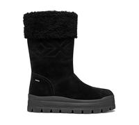 Geox Leder-Winterstiefel "Spherica" in Schwarz - Größe 36 | Damen Stiefel