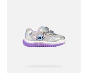 GEOX Lightyloo Kleinkind Mädchen Silber/lila 24