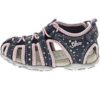 Geox M dchen Jr Roxanne Sandalen, Navy Pink, 27 EU