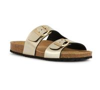 Geox Mädchen Brionia Flat Sandal, Lt Gold, 41 EU