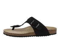 Geox Mädchen Brionia Sandal, Schwarz, 39 EU