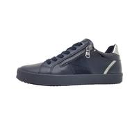 Geox Mädchen D Blomiee Sneaker, Schwarz, 39 EU