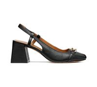 Geox Mädchen D Coronilla Pump, Schwarz, 41 EU
