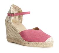 Geox Mädchen D Gelsa Espadrille Wedge Sandal