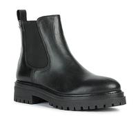 Geox Mädchen D Iridea B Abx A Stiefeletten, Schwarz, 41 EU