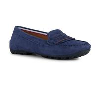 Slipper GEOX "D KOSMOPOLIS + GRIP" Gr. 40, blau Damen Schuhe Slip ons mit Geox Spezial Membran (53852349-40)