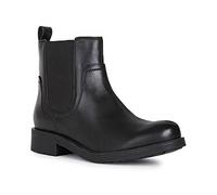 Geox Mädchen D Rawelle A Stiefeletten, Schwarz, 40 EU