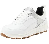 Geox Mädchen D Spherica 4x4 B ABX Sneaker, White Silver, 39 EU