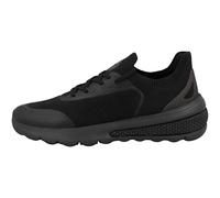 Geox Mädchen D Spherica Actif Sneaker, Schwarz, 39 EU