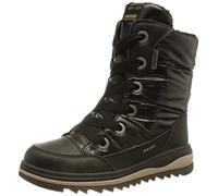 Geox Mädchen J Adelhide Girl B Ab Stiefel, Schwarz, 34 EU