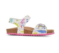 Geox Mädchen J Adriel Girl C Sandal, C0563 White Fuchsia, 38 EU