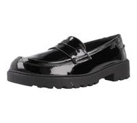 Geox J Casey Girl C Moccasin, Black, 29 EU