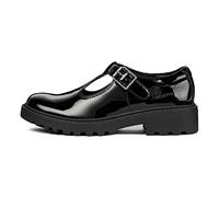 Geox Mädchen J Casey Girl E Ballerinas, Schwarz , 32 EU