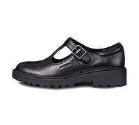 Geox Mädchen J Casey Girl E Ballerinas, Schwarz, 37 EU