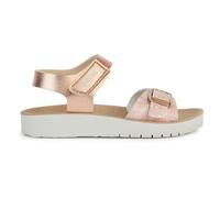 Geox Mädchen J Costarei Gi Sandal, Rose Gold, 31 EU