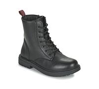 Schnürstiefel GEOX "J ECLAIR GIRL" Gr. 30, schwarz Kinder Schuhe Stiefel Boots mit Reißverschluss (89312445-30)