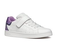 Geox Mädchen J Eclyper Girl Sneaker, Lavendelweiß, 29 EU