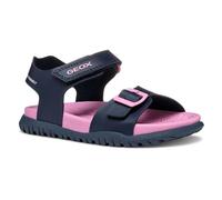 Geox Mädchen J Fusbetto Gi Sandal, Navy Fuchsia, 39 EU