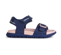 Geox Mädchen J Fusbetto Gi Sandal, Navy Pink, 32 EU