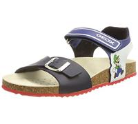 Geox Mädchen J Ghita Boy C Sandalen, Navy Royal, 29 EU