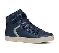 Geox Mädchen J Gisli Girl Sneaker, Blau, 34 EU