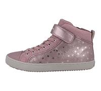Sneaker GEOX "J KALISPERA GIRL I" Gr. 29, rosa (altrosa) Kinder Schuhe Sneaker High Top Sneaker, Schnürboots, Freizeitschuh mit Gummizug (82381613-29) altrosa