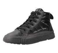 Geox J LAQUINNY C Mädchen Sneaker, schwarz, größe 32