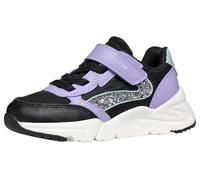 Geox Mädchen J Loftus Girl Sneaker, Schwarz, 35 EU