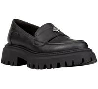 Geox Mädchen J Maquinnens Girl E Moccasin, Schwarz, 40 EU