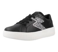 Geox Mädchen J Mikiroshi Girl Sneaker, Schwarz, 37 EU