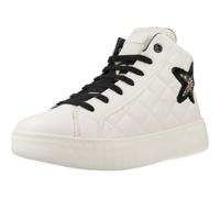 Geox Mädchen J Mikiroshi Girl Sneaker, Weiß, 30 EU