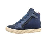 Geox Mädchen J Mirroless Girl Sneaker, Blau, 27 EU