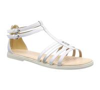 Geox Mädchen J Sandal Karly Girl Sandalen,WHITE,37 EU