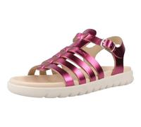 Geox J SOLEIMA Gir Sandal, Fuchsia, 35 EU