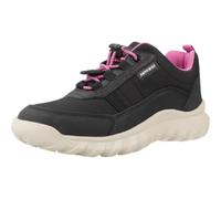 Geox Mädchen J Simbyos Girl B ABX Sneaker, Schwarz, 28 EU