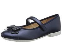 Geox Mädchen Jr Plie' Ballet Flat, Navy, 34 EU