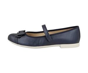 Geox Mädchen Jr Plie' Ballet Flat,Navy,36 EU