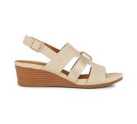 Geox Mädchen Marykarmen B Wedge Sandal, Sand Lt Gold, 40 EU