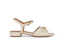 Geox D New ERAKLIA 15 Flat Sandal, LT Sand, 36 EU