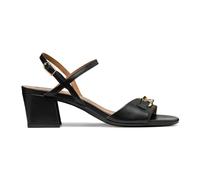 Geox Mädchen New Eraklia 50 Heeled Sandal, Schwarz, 41 EU