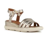 Geox Mädchen Pisa Sandal, Lt Gold, 39.5 EU