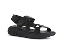Geox Mädchen Spherica Ec5w Sandalen, Schwarz, 40 EU