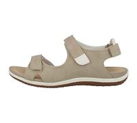 Geox Mädchen Vega Sandalen, Taupe, 35 EU
