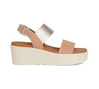 Geox Leder-Sandaletten "Xand" in Beige - 40% | Größe 40 | Damen Sandalen